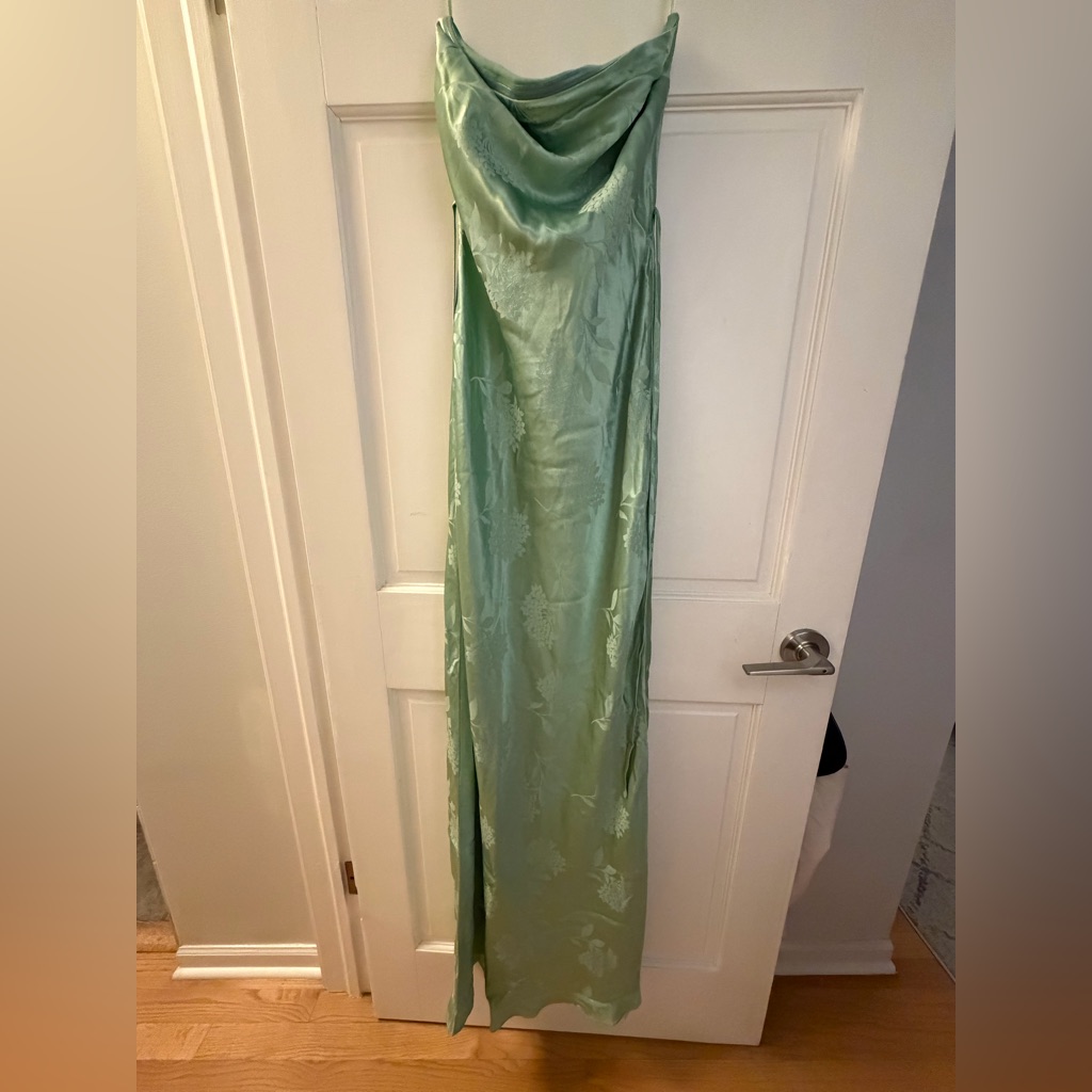 Omnes Amdra Maxi Dress In Sage Green, Nwt, Size Us4 — image 3 of 4